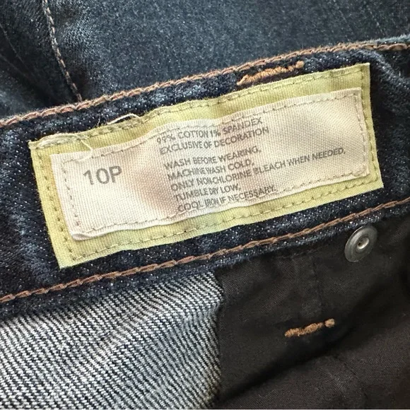 Women’s Ann Taylor Loft Curvy Bootcut Jeans 10 Petite - New - Picture 4 of 8